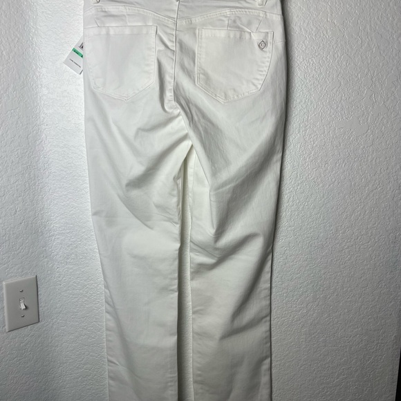 #74 Democracy Straight Leg Optic White Ab"solution® Patriot Straight Leg Jeans - Picture 12 of 14